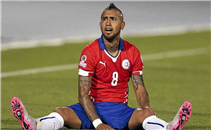 هدف فيدال في مرمي الإكوادور