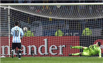 ركلات الجزاء الترجيحية بين الارجنتين وكولومبيا