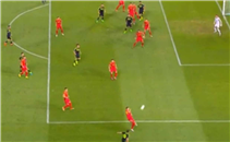 هدف أسبانيا في مقدونيا