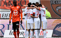 هدفا موناكو فى مرمى لوريان