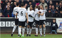 ثلاثية ايفرتون فى كارلايل يونايتد