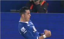 هدف ايفرتون الاول في مانشستر سيتي