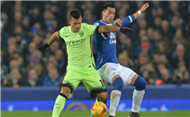 اهداف مباراة ايفرتون ومانشستر سيتي