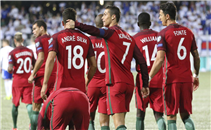 سداسية البرتغال فى مرمى جزر فاروه