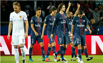 ثلاثية ب. س. جيرمان فى مرمى بازل