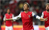 هدف سبورتينج براجا فى مرمى شافيش