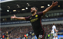 رباعية مانشستر سيتى فى مرمى ويست بروميتش