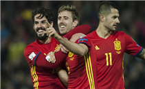 رباعية اسبانيا فى مرمى مقدونيا