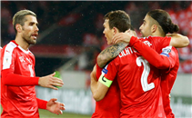 هدفا سويسرا فى مرمى جزر فاروه