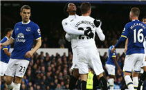 هدفا مباراة ايفرتون وسوانزي سيتي