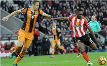 ثلاثية سندرلاند فى مرمى هال سيتي