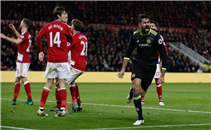 هدف تشيلسي فى مرمى ميدلسبره