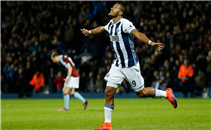 رباعية ويست بروميتش فى مرمى بيرنلي