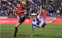 هدفا ليجانيس فى مرمى أوساسونا