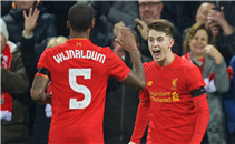 هدفا ليفربول فى مرمى ليدز يونايتد