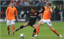 اهداف مباراة باير ليفركوزن ودارمشتات