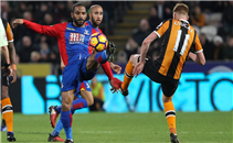 سداسية مباراة هال سيتى وكريستال بالاس