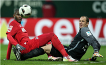 هدفا مباراة فيردر بريمن وكولن