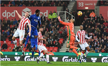 رباعية مباراة ستوك سيتي وليستر سيتي