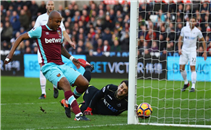 اهداف مباراة سوانزي سيتي ووستهام يونايتد