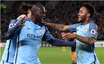 ثلاثية مانشستر سيتي فى مرمى هال سيتي