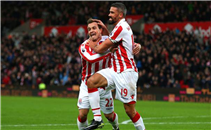 هدفا ستوك سيتى فى مرمى بيرنلي