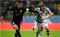 هدفا سبورتينج لشبونة فى مرمى فيتوريا سيتوبال