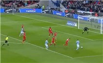 هدف مانشستر سيتى الاول فى ليفربول