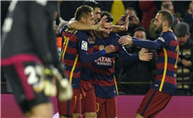 هدف برشلونة الثالث فى فالنسيا