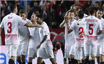 رباعية اشبيلية في مرمي سيلتا فيجو