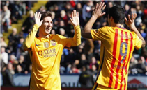 هدفا برشلونة في مرمي ليفانتي