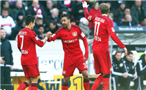 هدفا باير ليفركوزن فى شتوتجارت