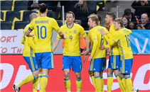 هدفا مباراة السويد والتشيك