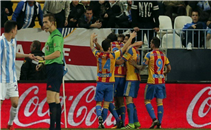 اهداف مباراة مالاجا وفالنسيا