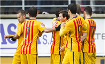 رباعية برشلونة فى ايبار