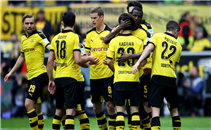 ثلاثية بروسيا دورتموند فى هامبورج