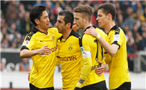 ثلاثية بروسيا دورتموند فى شتوتجارت