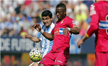 هدفا مباراة مالاجا واسبانيول