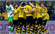 اهداف مباراة بروسيا دورتموند وفولفسبورج