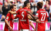 اهداف مباراة بايرن ميونيخ وهانوفر96