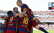 ثلاثية برشلونة فى مرمى غرناطه