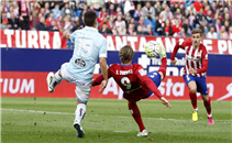 هدفا اتلتيكو مدريد في سيلتا فيجو