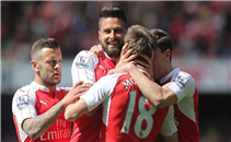 رباعية ارسنال فى استون فيلا