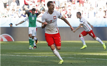 هدف بولندا فى إيرلندا الشمالية