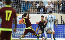 أهداف مباراة الارجنتين وفنزويلا