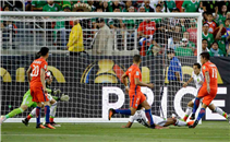 سباعية تشيلي في مرمي المكسيك