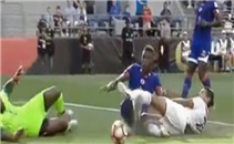 هدف بيرو فى هايتى