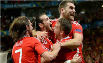 أهداف مباراة ويلز وبلجيكا