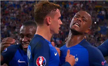 هدف فرنسا الأول في المانيا