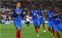 هدفا فرنسا امام المانيا